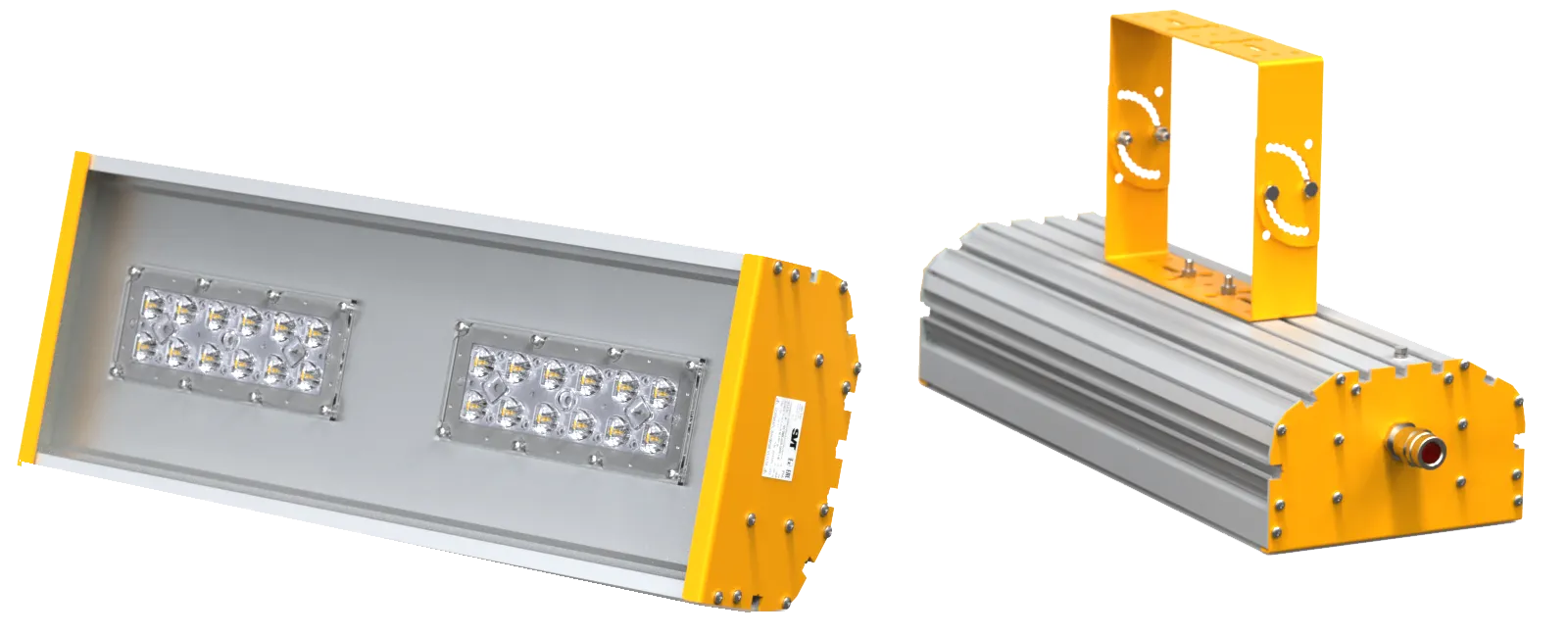 Взрывозащищенный светильник SVT-V-Ex-52W-20-ZG-5000K-CRI70-220VAC-L-N