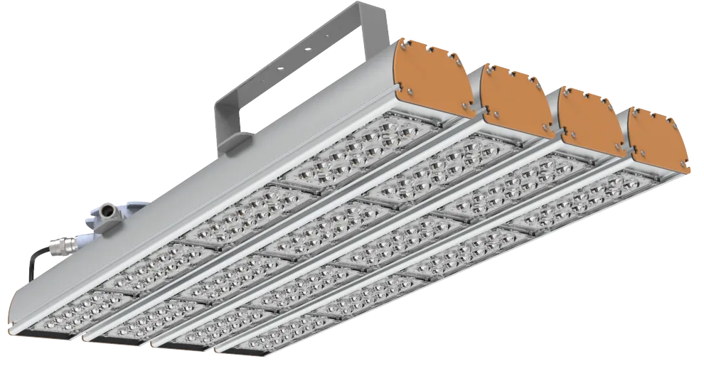 Взрывозащищенный светильник SVT-Str-MPRO-102W-Ex-QUATTRO-45x140